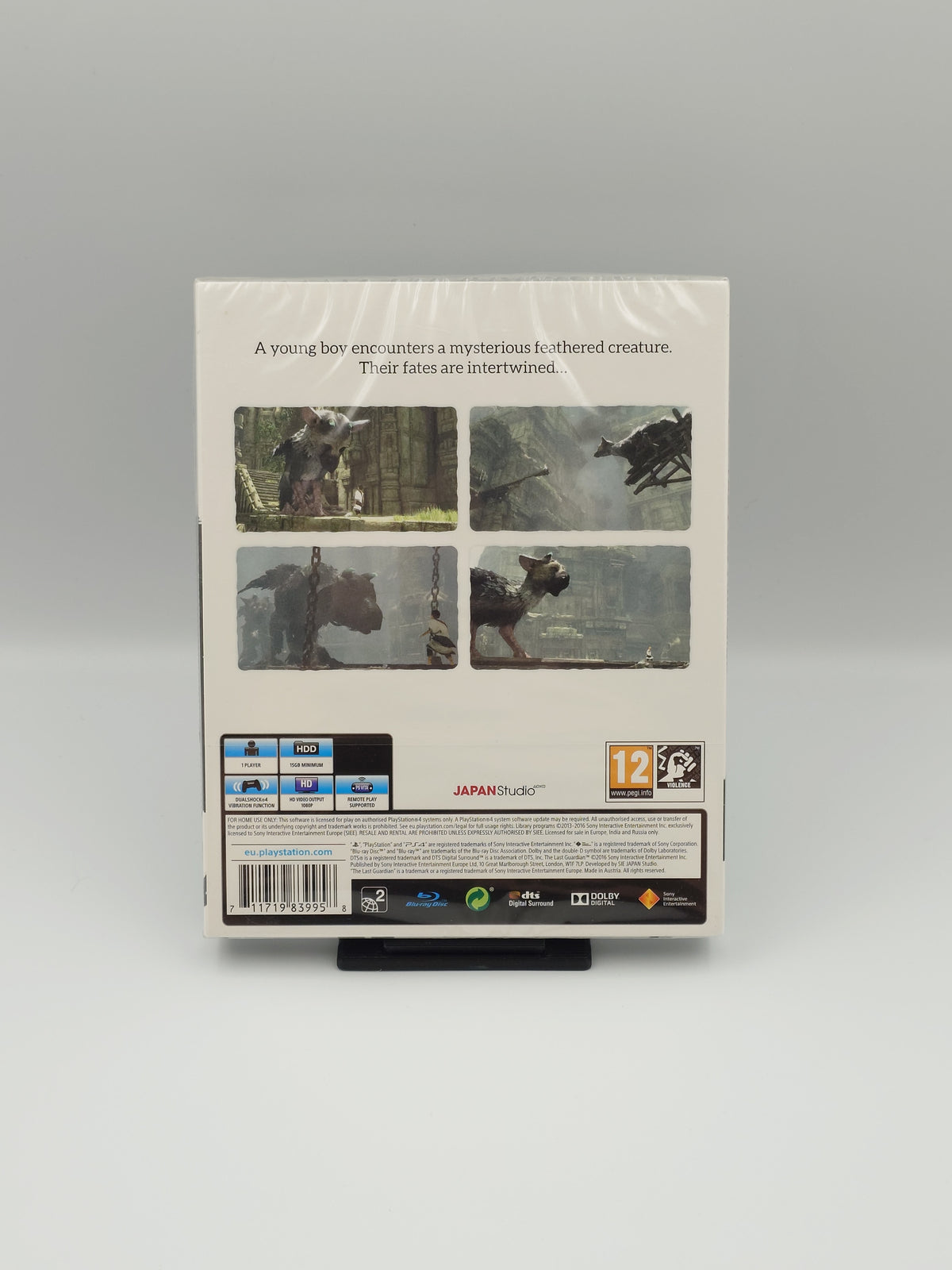 The Last Guardian - Limited Edition Steelbook (PS4, UK PAL) - Factory Sealed