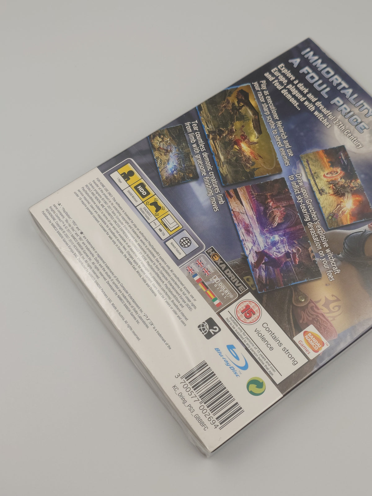Knight's Contract - Launch Edition (PS3, UK PAL) - Factory Sealed