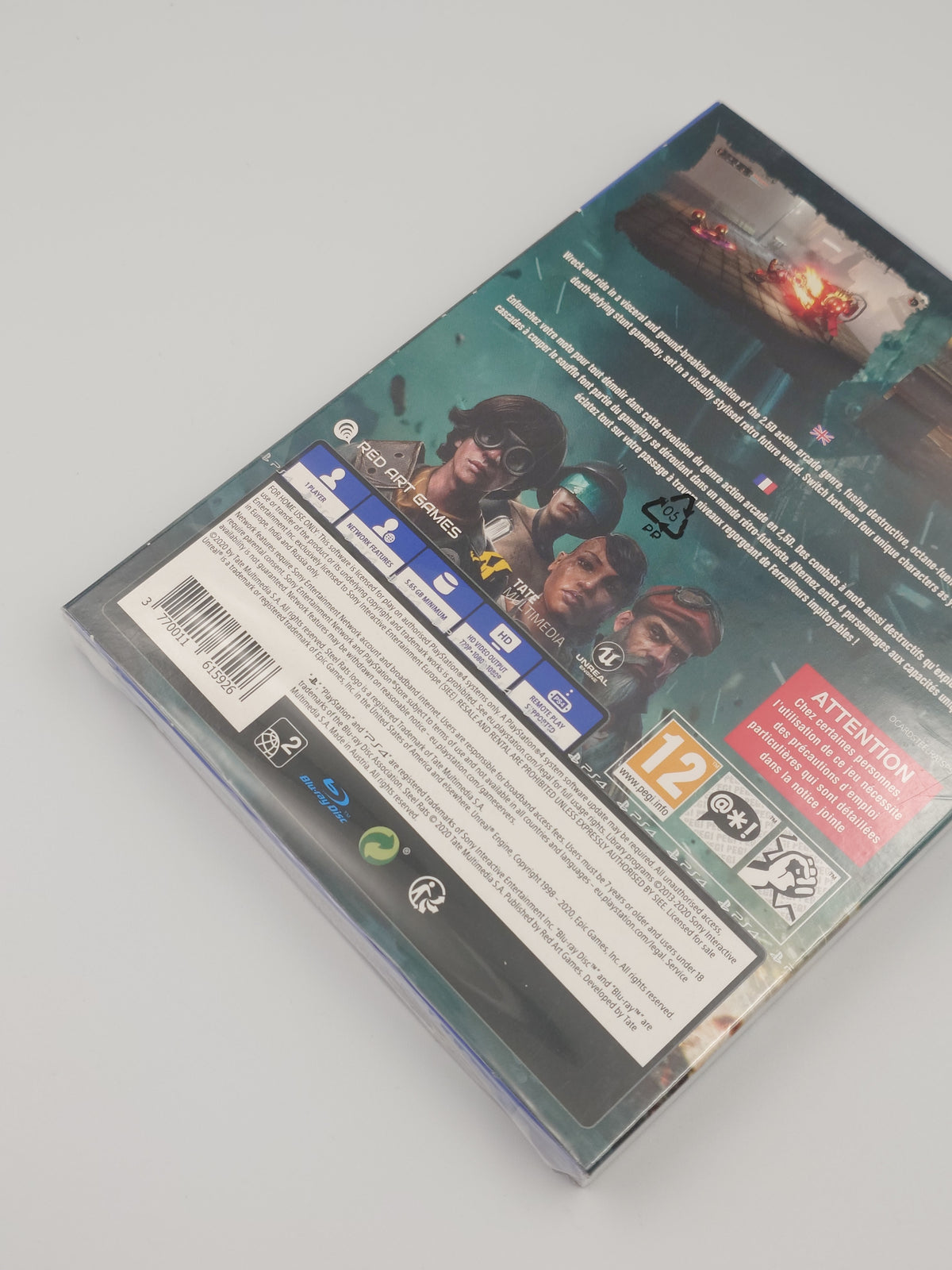 Steel Rats (PS4, PAL) - Factory Sealed