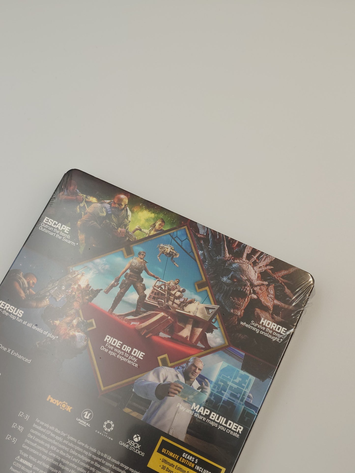 Gears 5 – Ultimate Edition Steelbook (Xbox One, PAL) – Factory Sealed