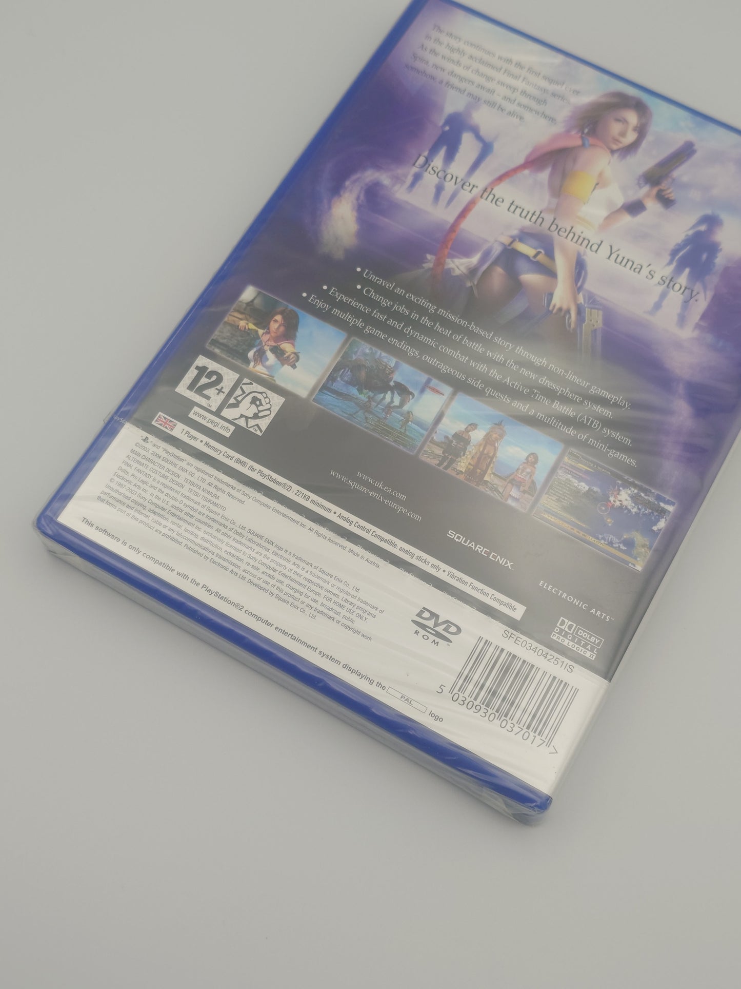 Final Fantasy X-2 (PS2, UK PAL) – Factory Sealed