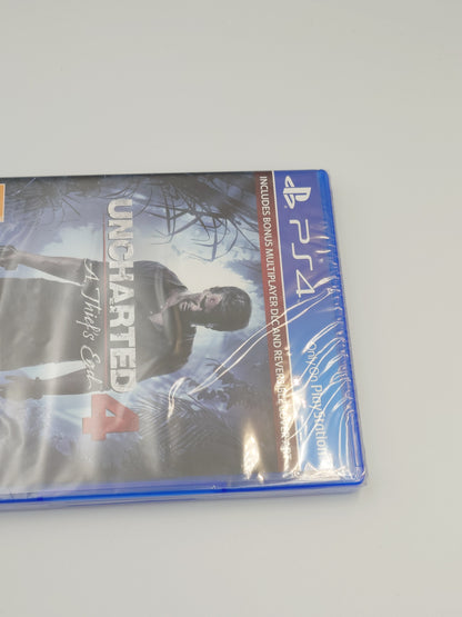 Uncharted 4: A Thief’s End - Reversible Cover (PS4, UK PAL) – Factory Sealed
