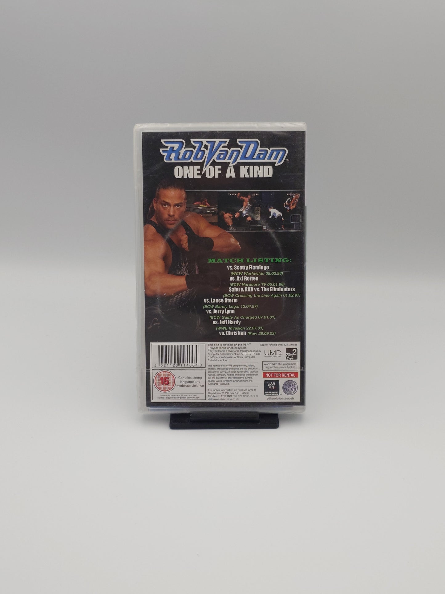 WWE: Rob Van Dam – One of a Kind (PSP UMD Video, PAL) – Factory Sealed