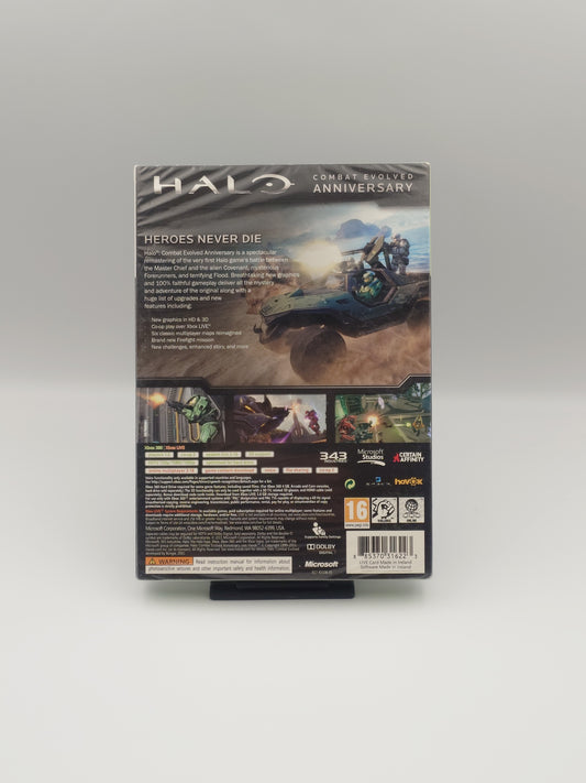 Halo: Combat Evolved Anniversary – Slipcover Edition (Xbox 360, PAL) – Factory Sealed