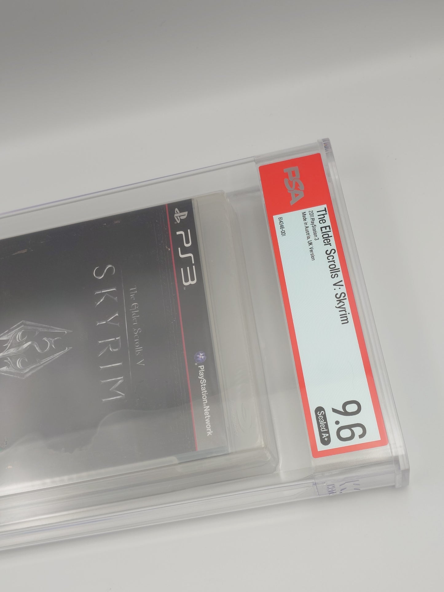 The Elder Scrolls V: Skyrim (PS3, UK PAL, Factory Sealed) - PSA 9.6 A+