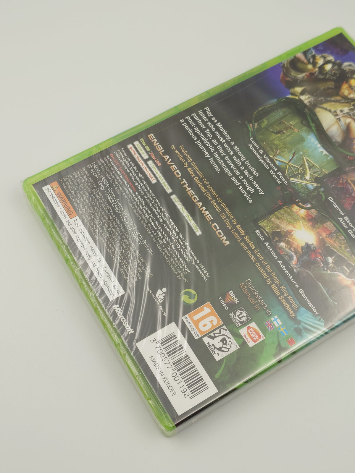 Enslaved: Odyssey to the West (Xbox 360, PAL) - Factory Sealed