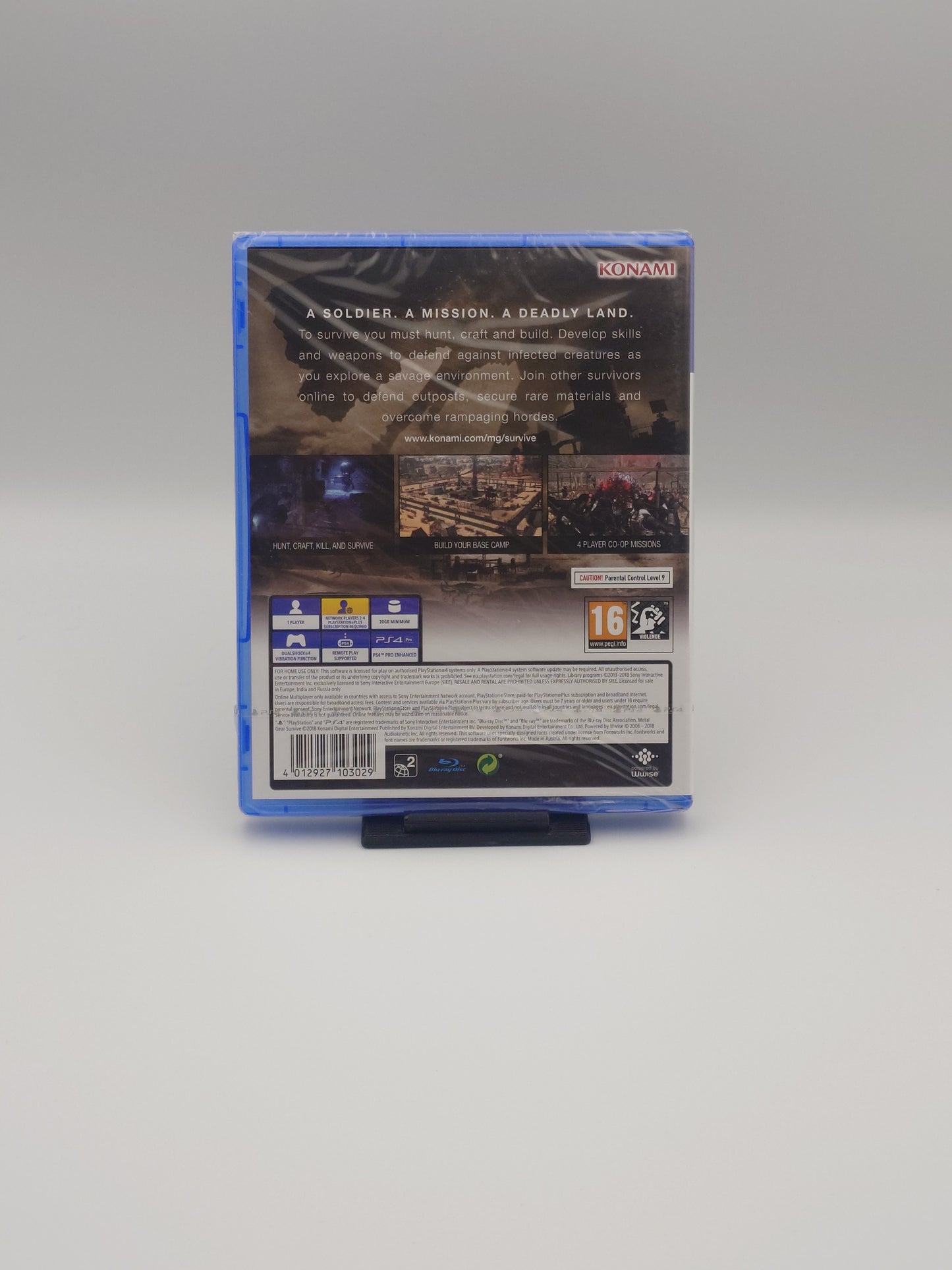 Metal Gear: Survive (PS4, UK PAL) – Factory Sealed