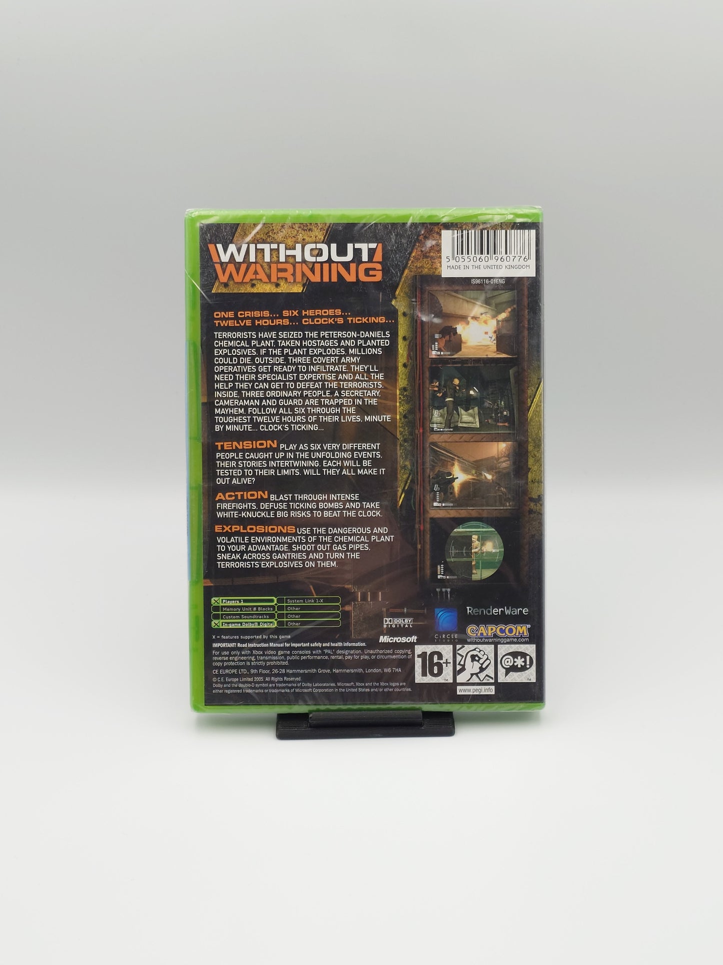 Without Warning (Xbox, PAL) – Factory Sealed