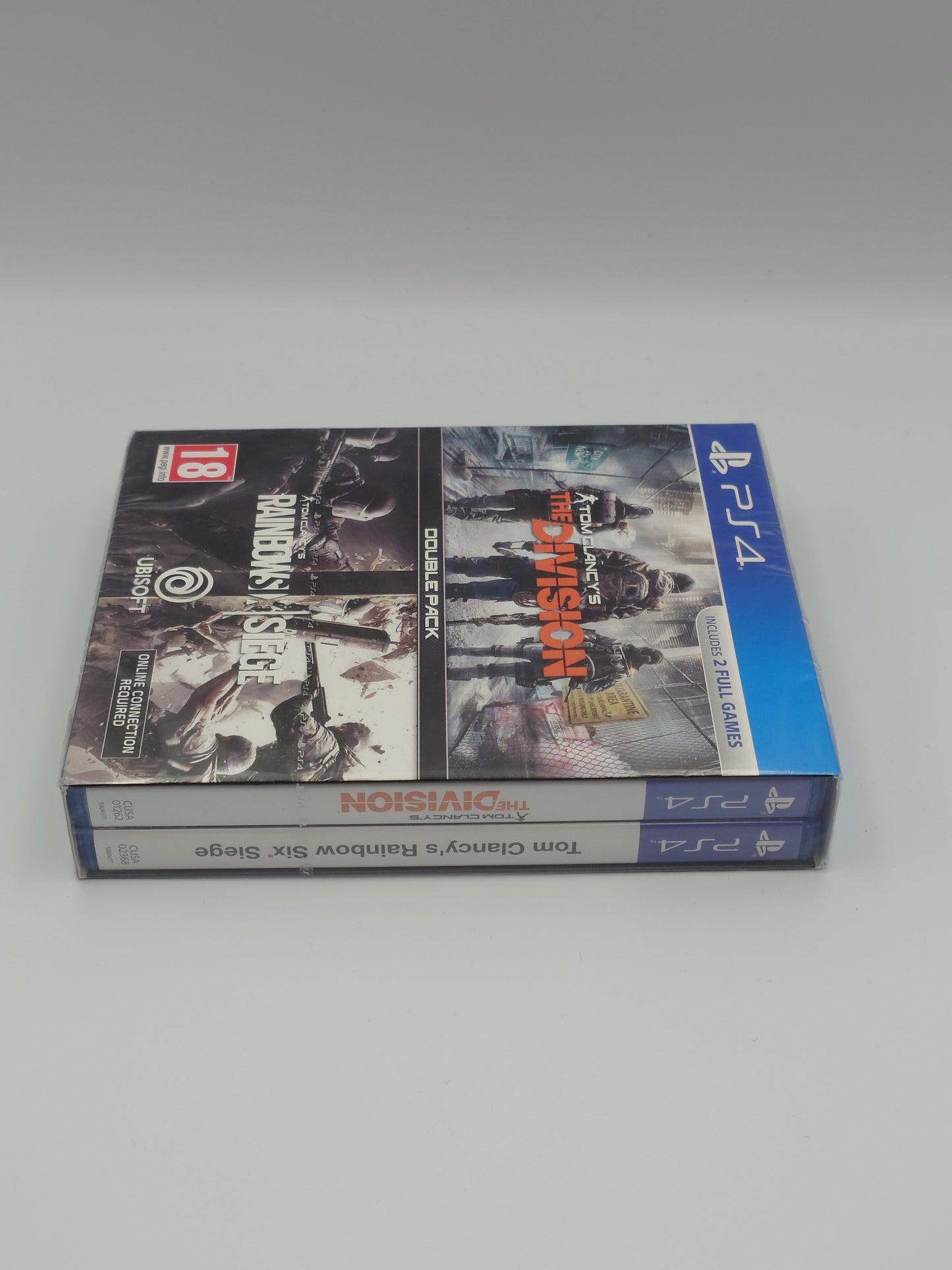 Tom Clancy's The Division & Rainbow Six Siege – Double Pack (PS4, UK PAL) – Factory Sealed