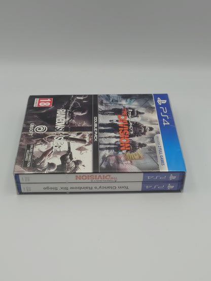 Tom Clancy's The Division & Rainbow Six Siege – Double Pack (PS4, UK PAL) – Factory Sealed
