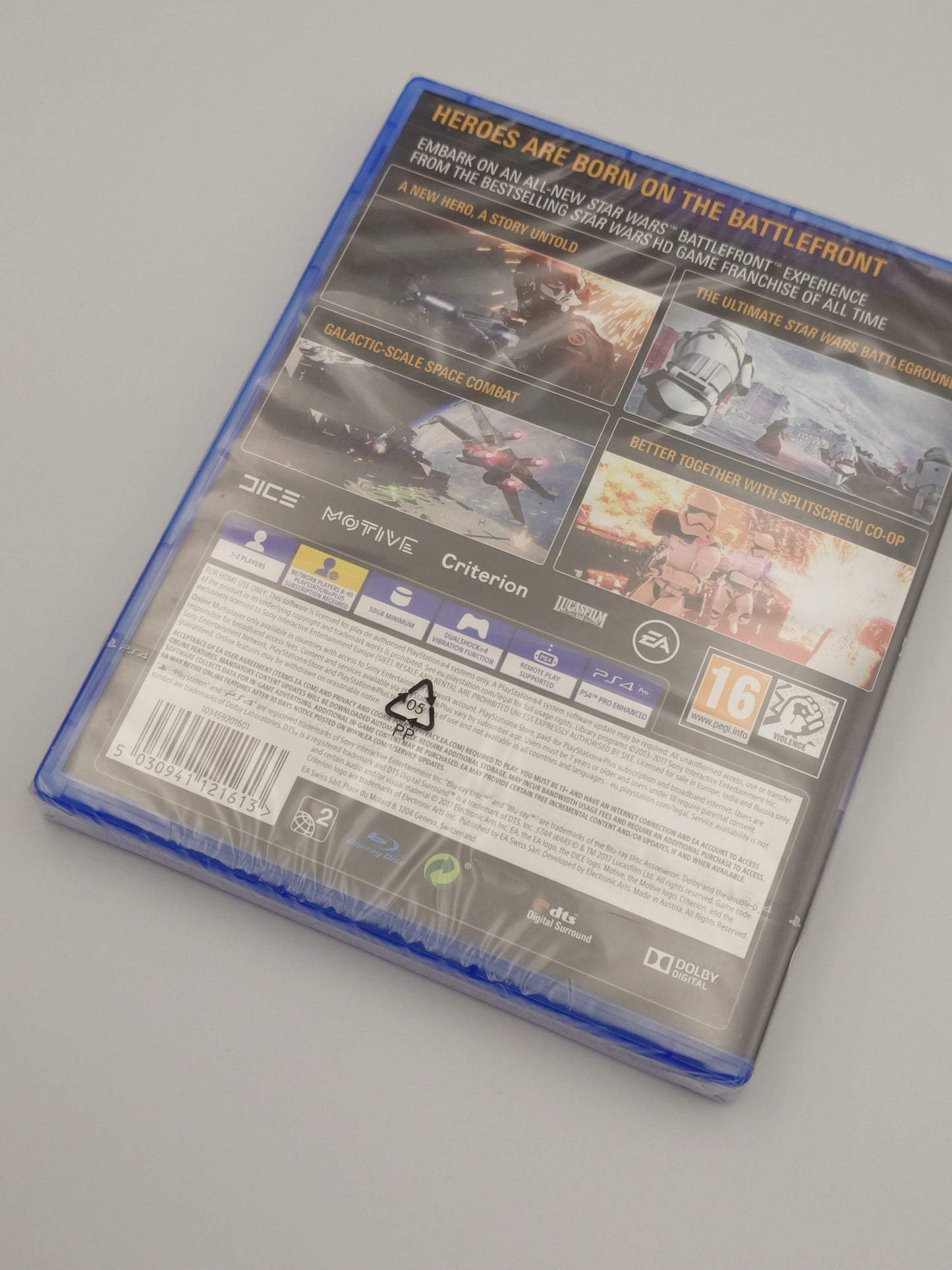 Star Wars Battlefront 2 (PS4, UK PAL) – Factory Sealed