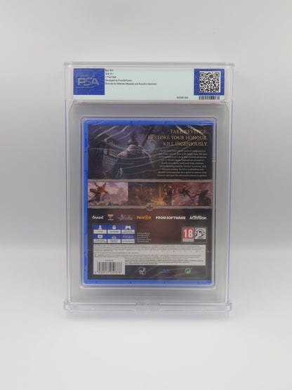 Sekiro: Shadows Die Twice (PS4, UK PAL, Factory Sealed) - PSA Graded 9.8 A++