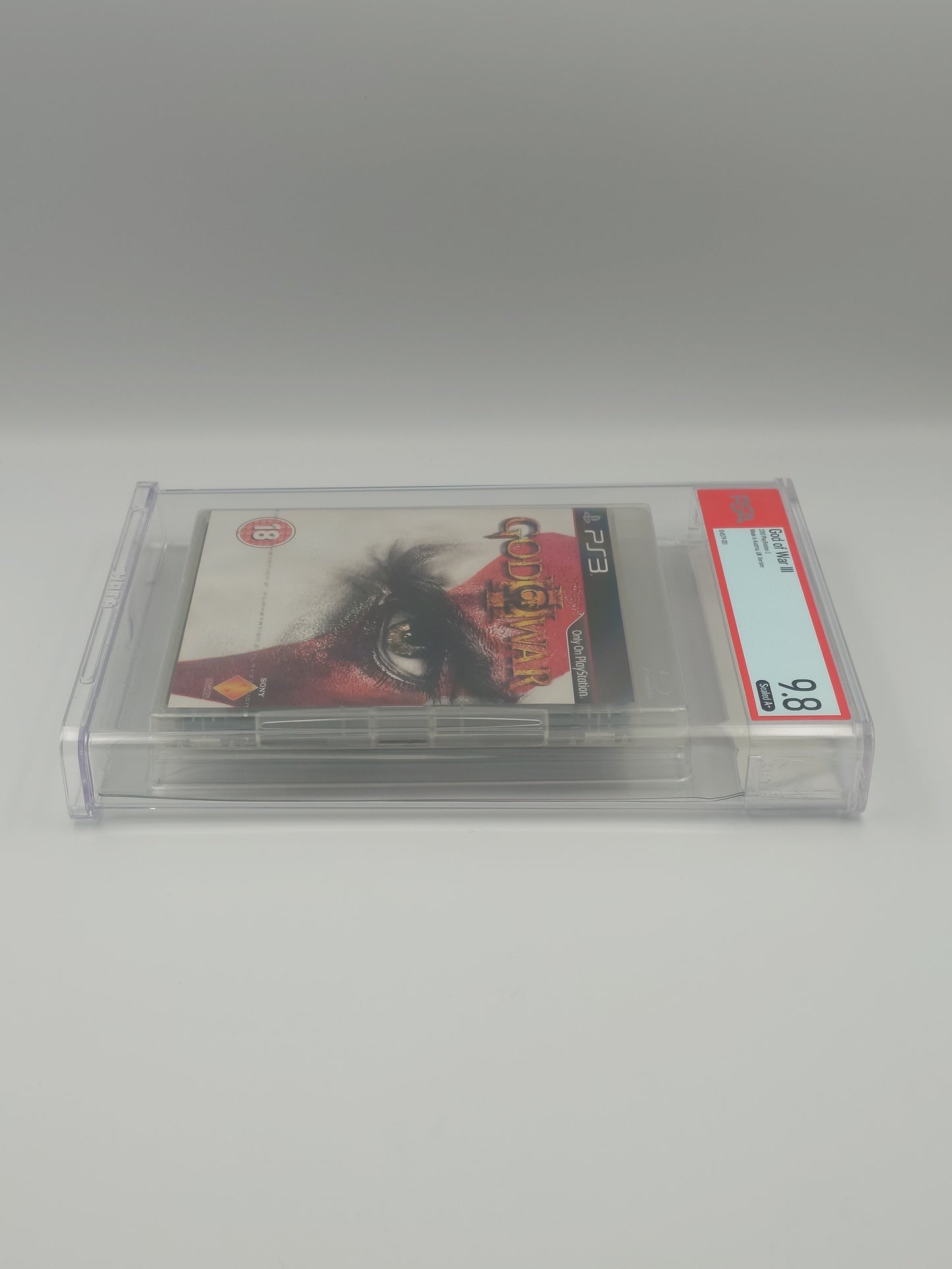 God of War III (PS3, UK PAL, Factory Sealed) - PSA Graded 9.8 A+