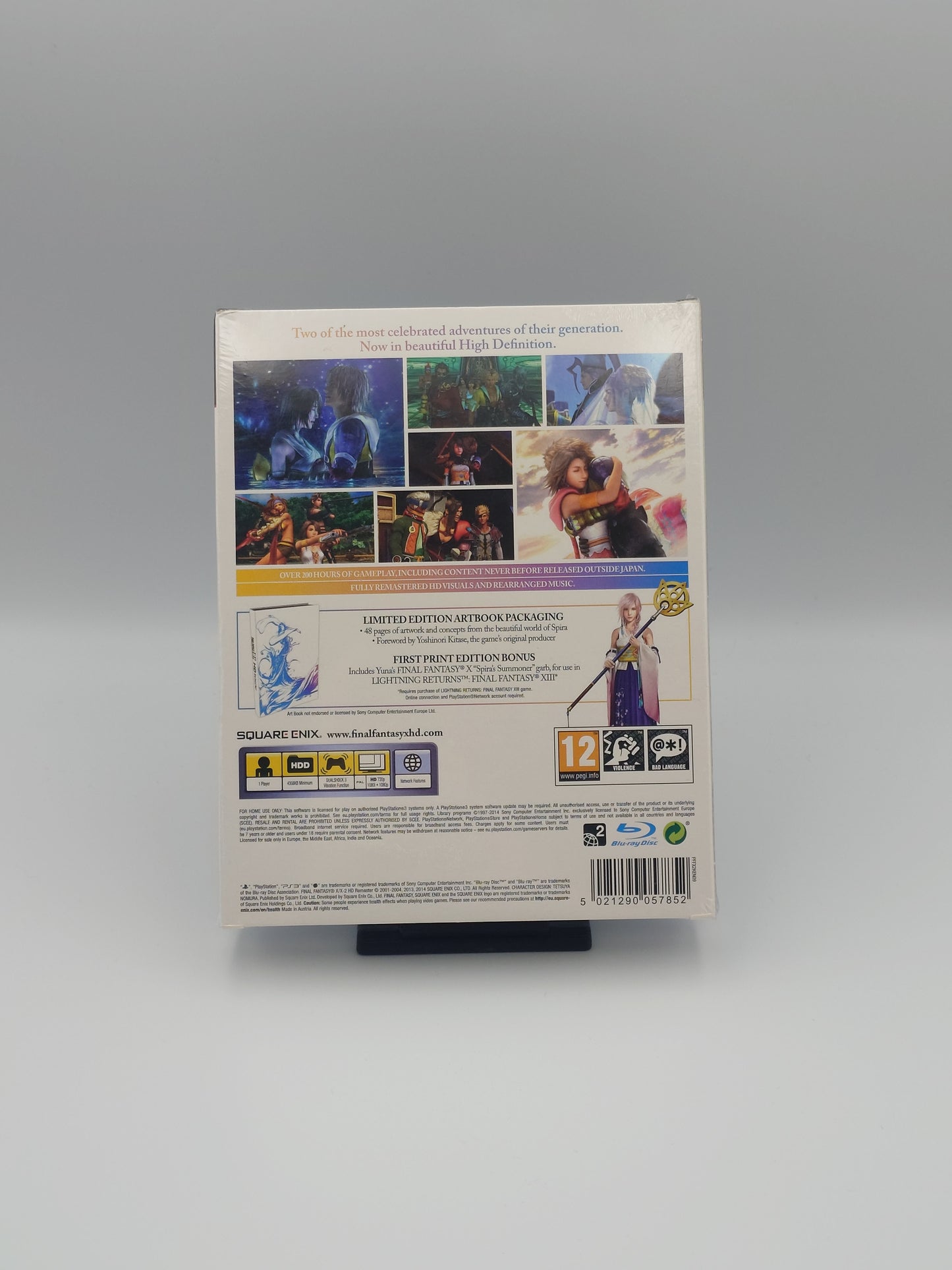 Final Fantasy X & X-2 HD Remaster – Limited Edition (PS3, UK PAL) – Factory Sealed