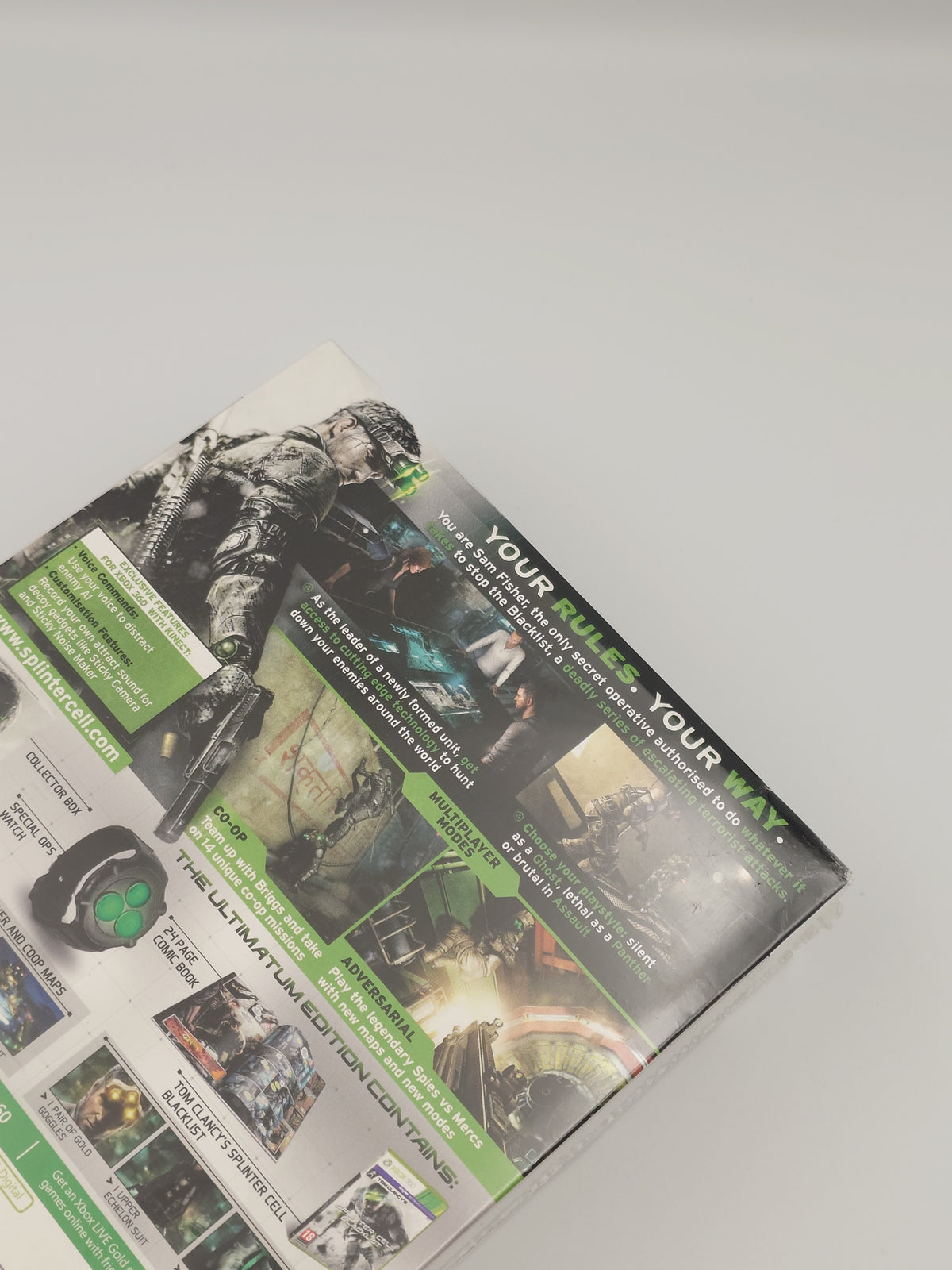 Tom Clancy's Splinter Cell: Blacklist - The Ultimatum Edition (Xbox 360, PAL) - Factory Sealed