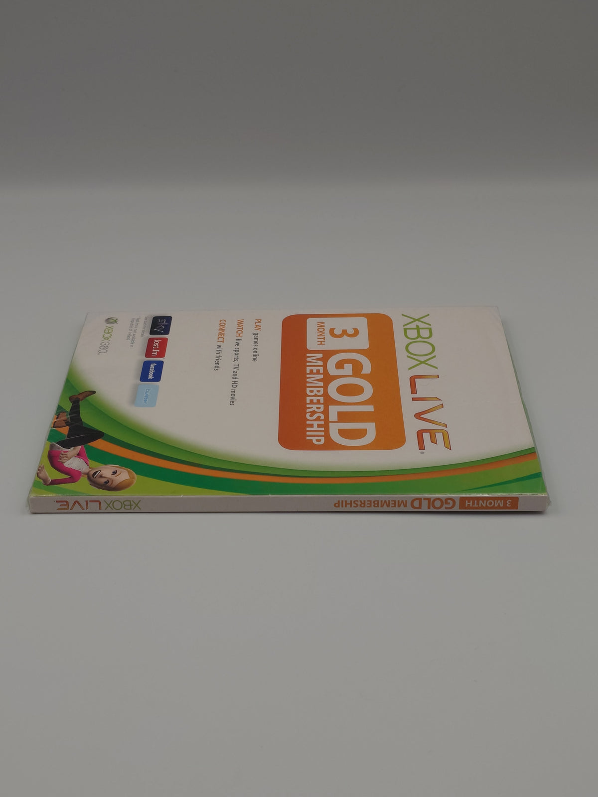 Xbox Live 3 Month Gold Membership (Xbox 360, PAL) - Factory Sealed