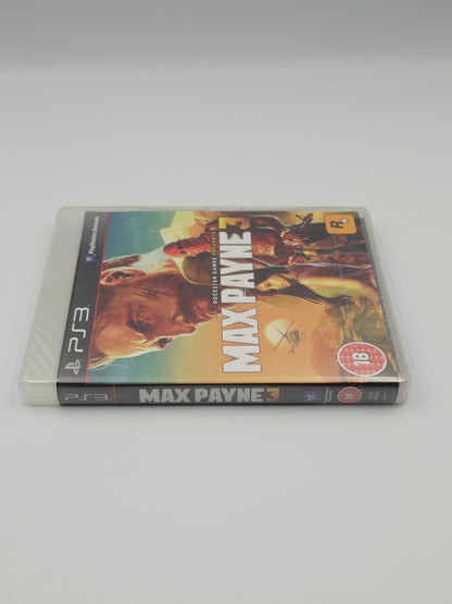 Max Payne 3 (PS3, UK PAL) - Factory Sealed