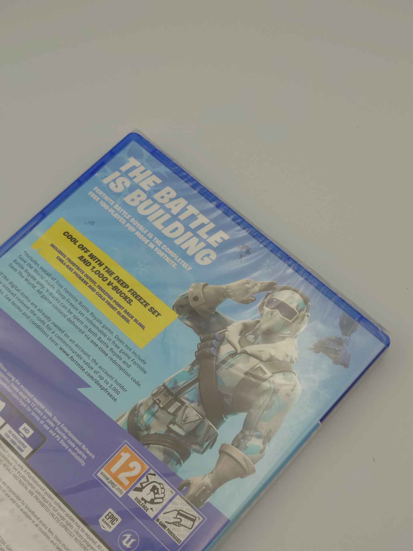 Fortnite: Deep Freeze Bundle (PS4, UK PAL) – Factory Sealed