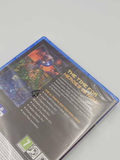 Minecraft Dungeons - Ultimate Edition (PS4, UK PAL) - Factory Sealed