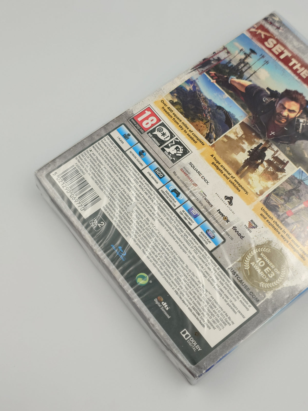 Just Cause 3 (PS4, UK PAL) - Factory Sealed