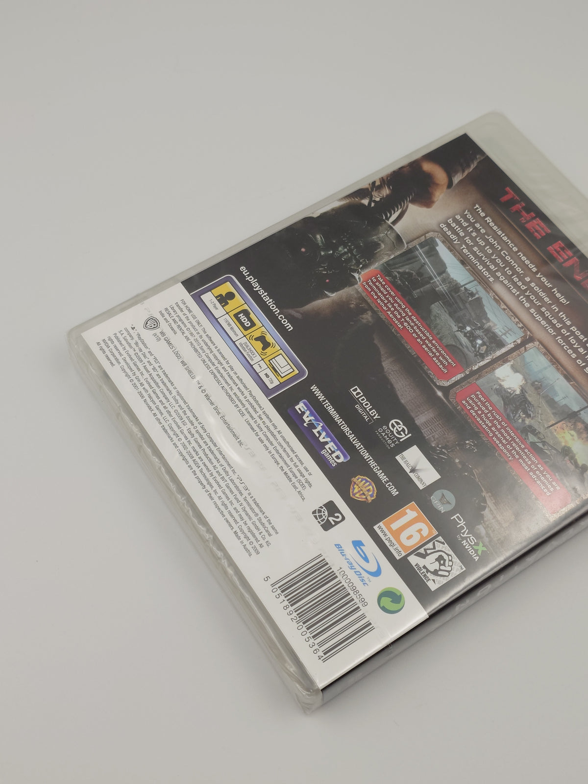 Terminator Salvation (PS3, UK PAL) - Factory Sealed