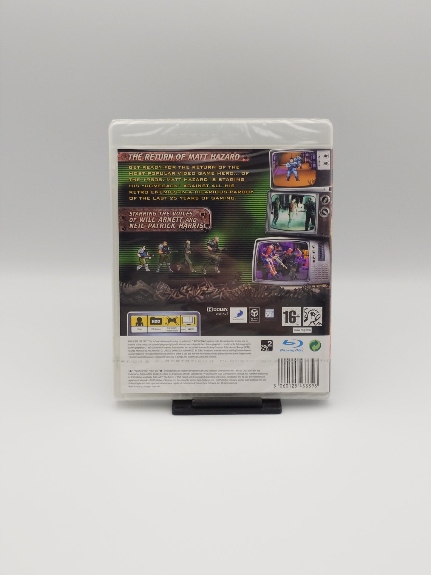 Eat Lead: The Return of Matt Hazard (PS3, UK PAL) – Factory Sealed
