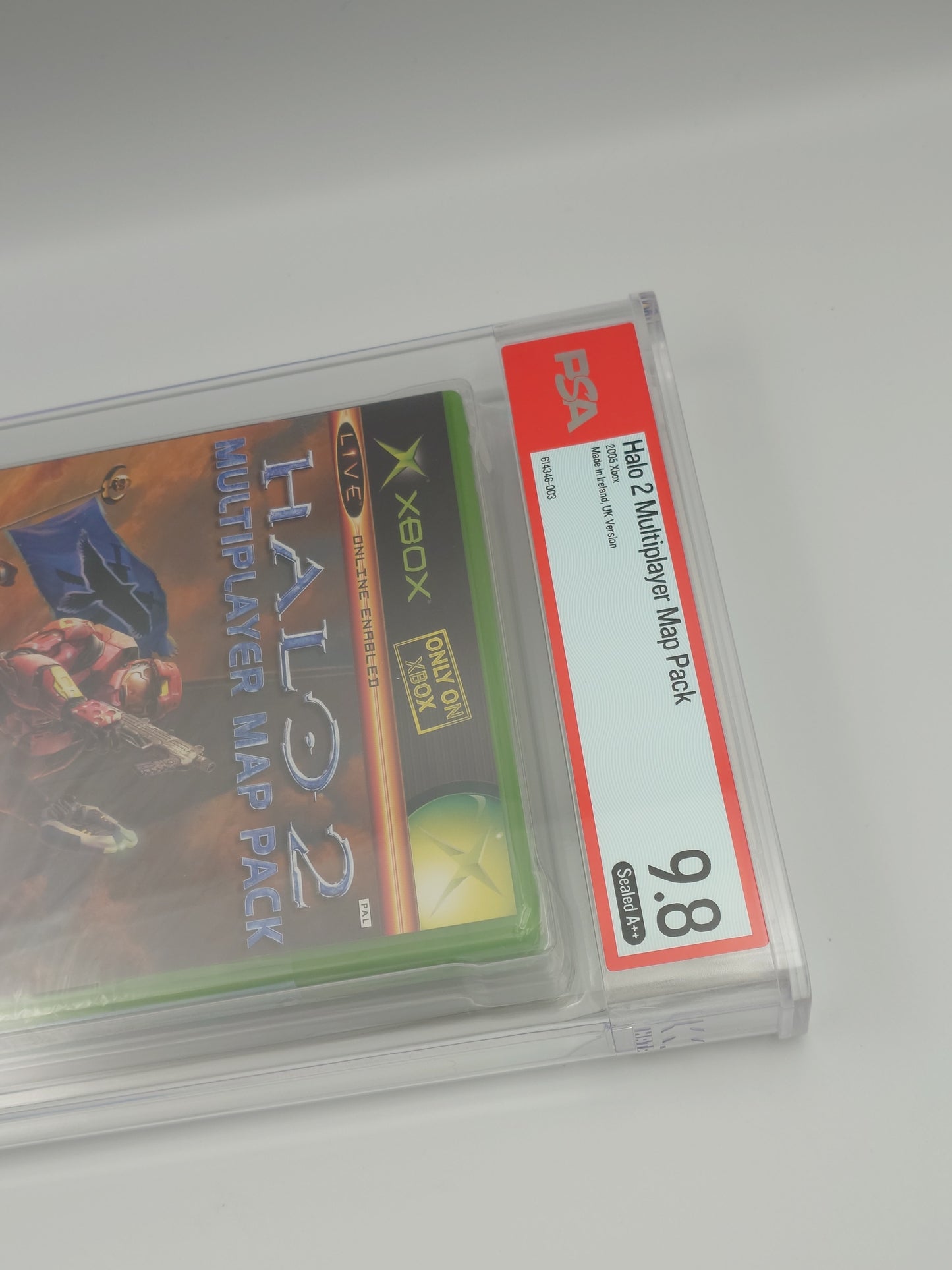 Halo 2 - Multiplayer Map Pack (Xbox, PAL, Factory Sealed) - PSA 9.8 A++