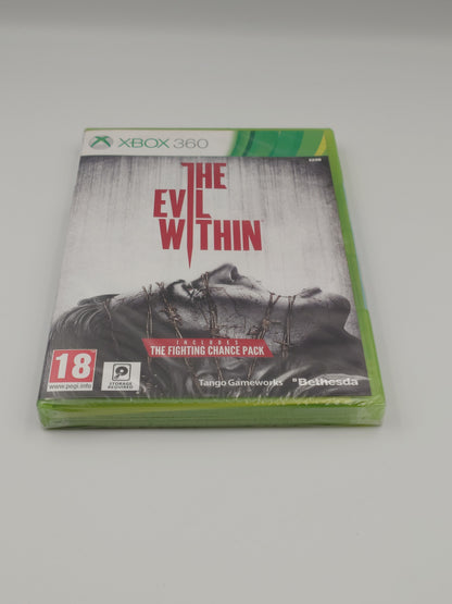 The Evil Within — Includes the Fighting Chance Pack (Xbox 360, PAL) - Factory Sealed