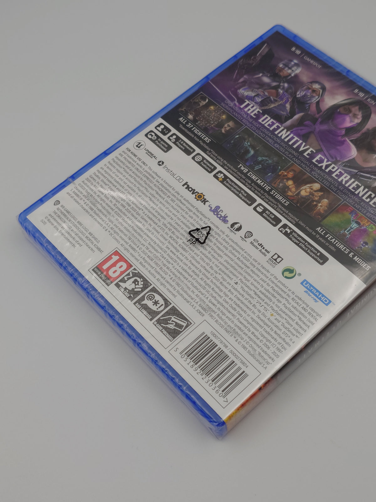 Mortal Kombat 11 Ultimate (PS5, UK PAL) - Factory Sealed