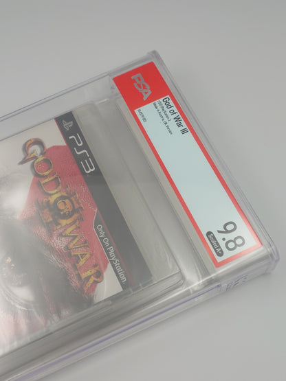 God of War III (PS3, UK PAL, Factory Sealed) - PSA Graded 9.8 A+