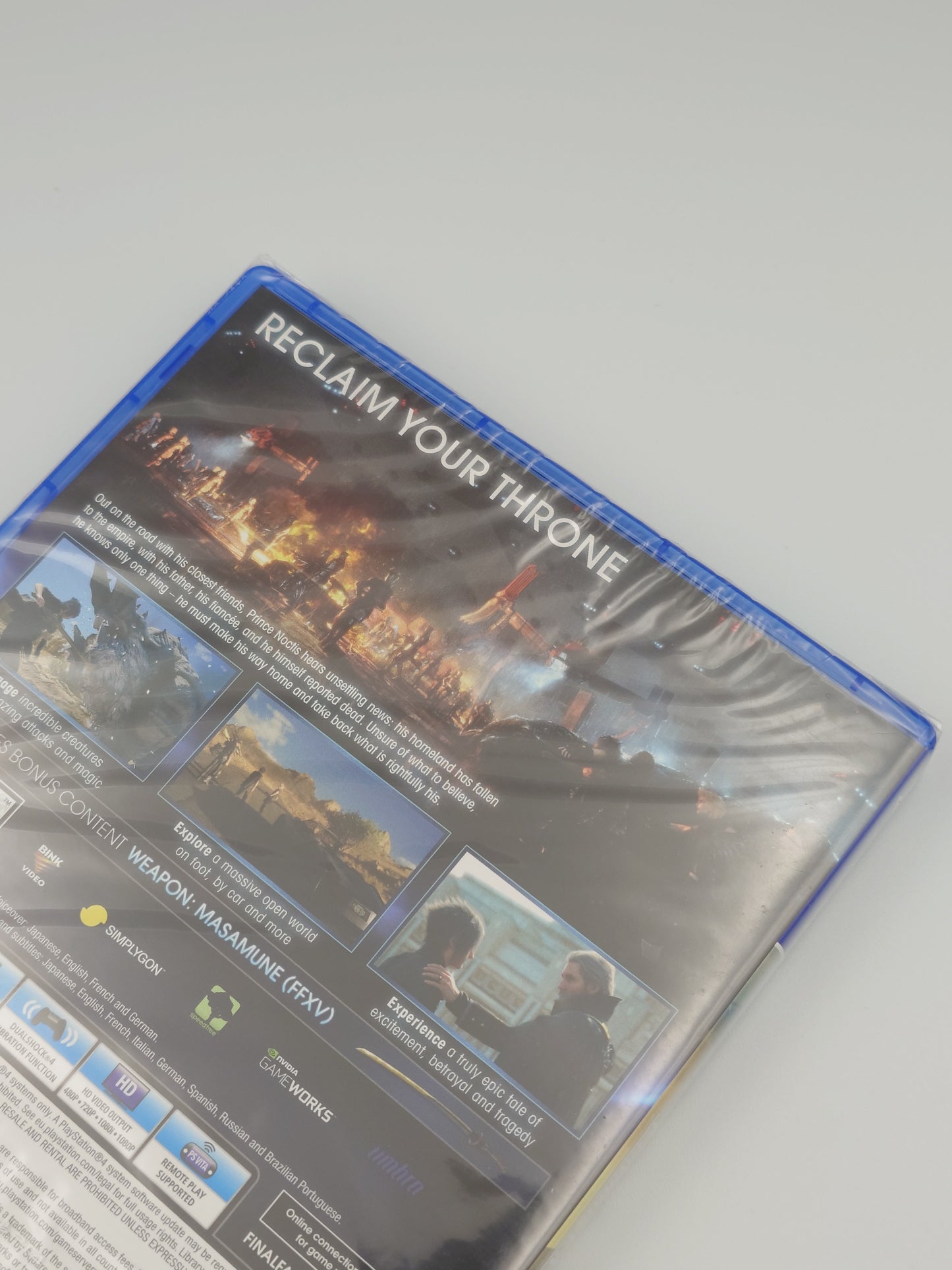 Final Fantasy XV - Day One Edition (PS4, UK PAL) - Factory Sealed