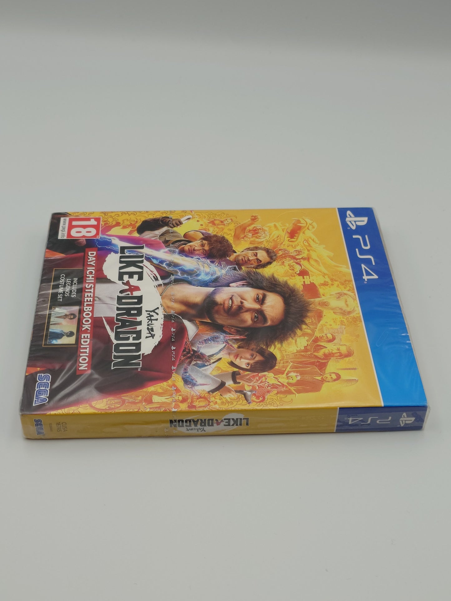Yakuza: Like a Dragon - Day Ichi Steelbook Edition (PS4, UK PAL) – Factory Sealed