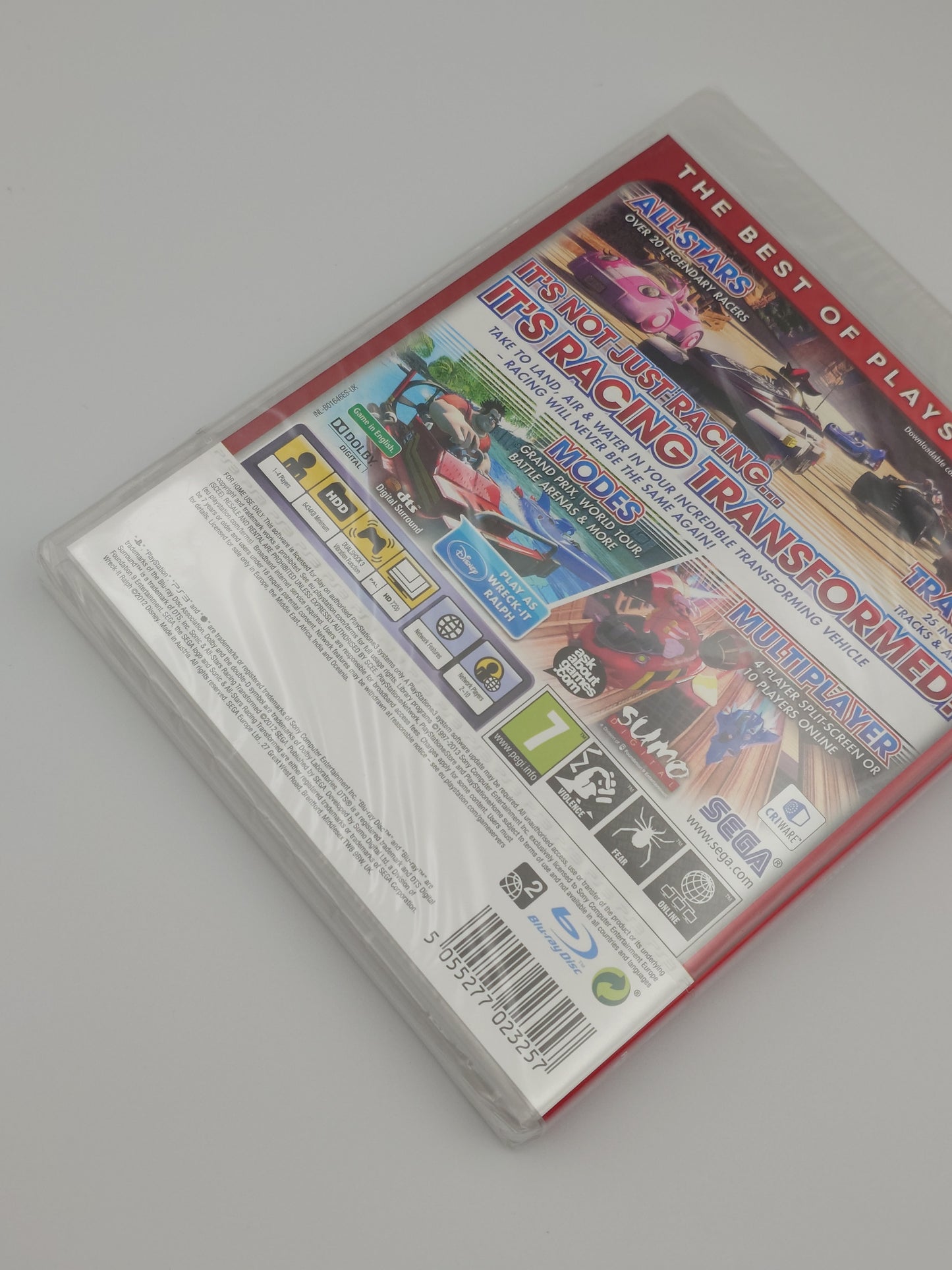 Sonic & All Stars Racing: Transformed (PS3 Essentials, UK PAL) – Factory Sealed