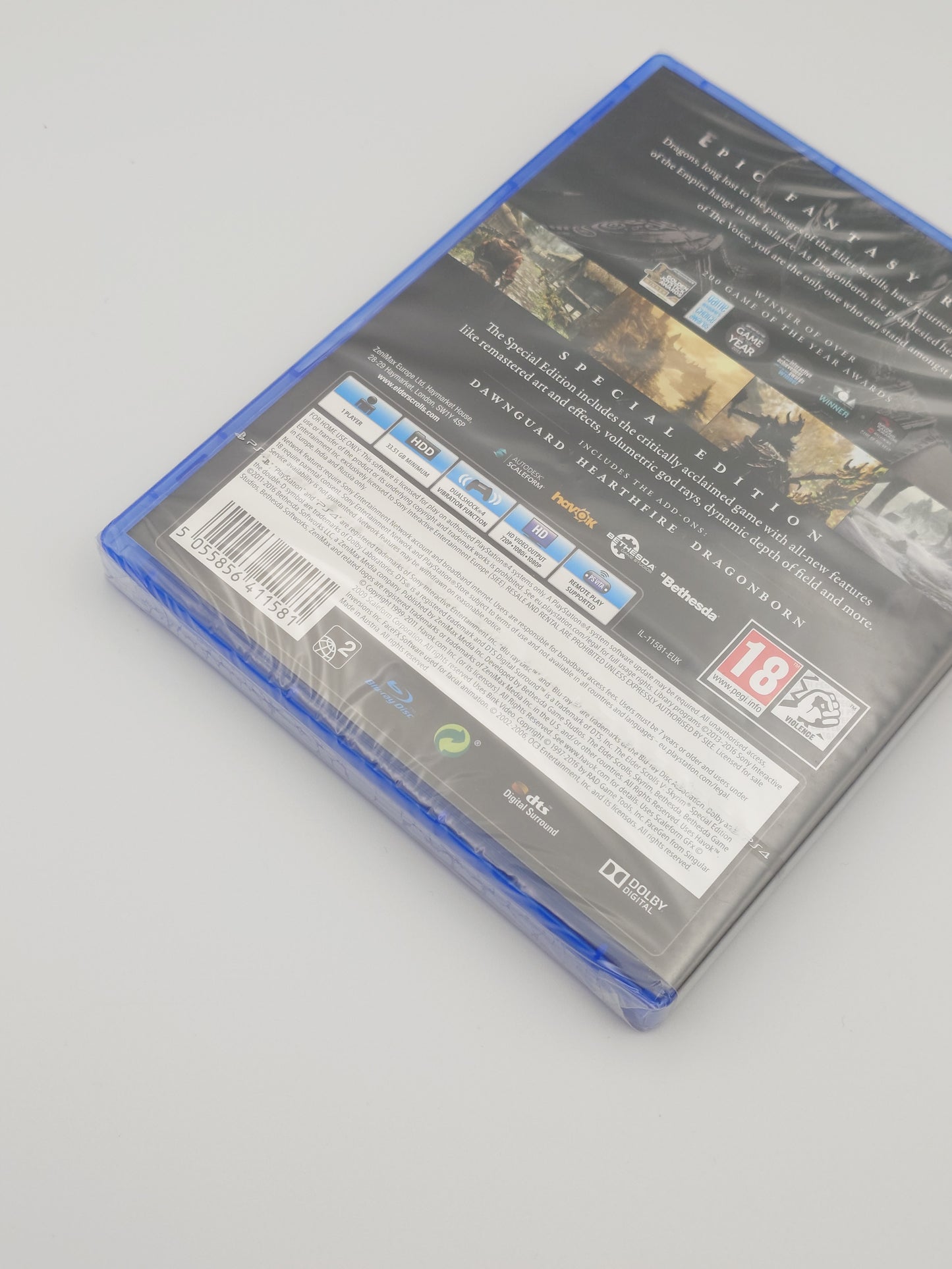 The Elder Scrolls V: Skyrim – Special Edition (PS4, UK PAL) – Factory Sealed