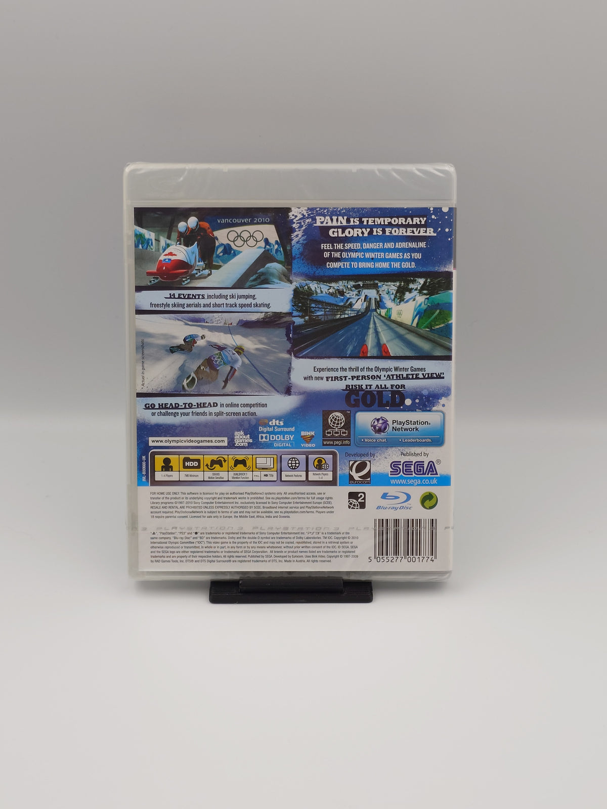Vancouver 2010 - The Official Video Game of the Olympic Winter Games (PS3, UK PAL) - Factory Sealed