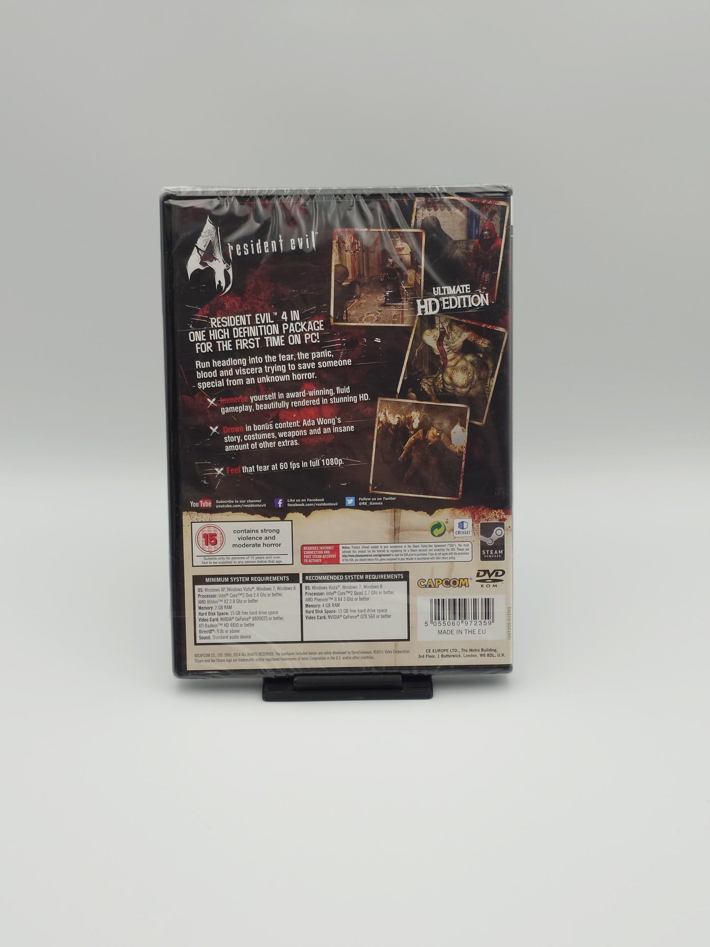 Resident Evil 4 – Ultimate HD Edition (PC, PAL) – Factory Sealed