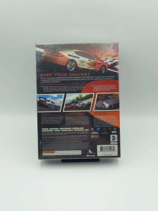Forza Motorsport 2 – Limited Collector's Edition (Xbox 360, PAL) – Factory Sealed