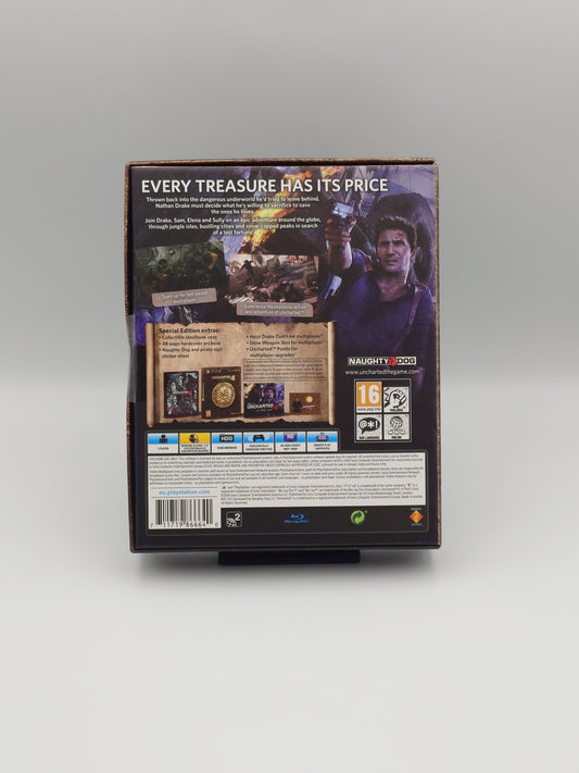Uncharted 4: A Thief's End – Special Edition (PS4, UK PAL) – Factory Sealed