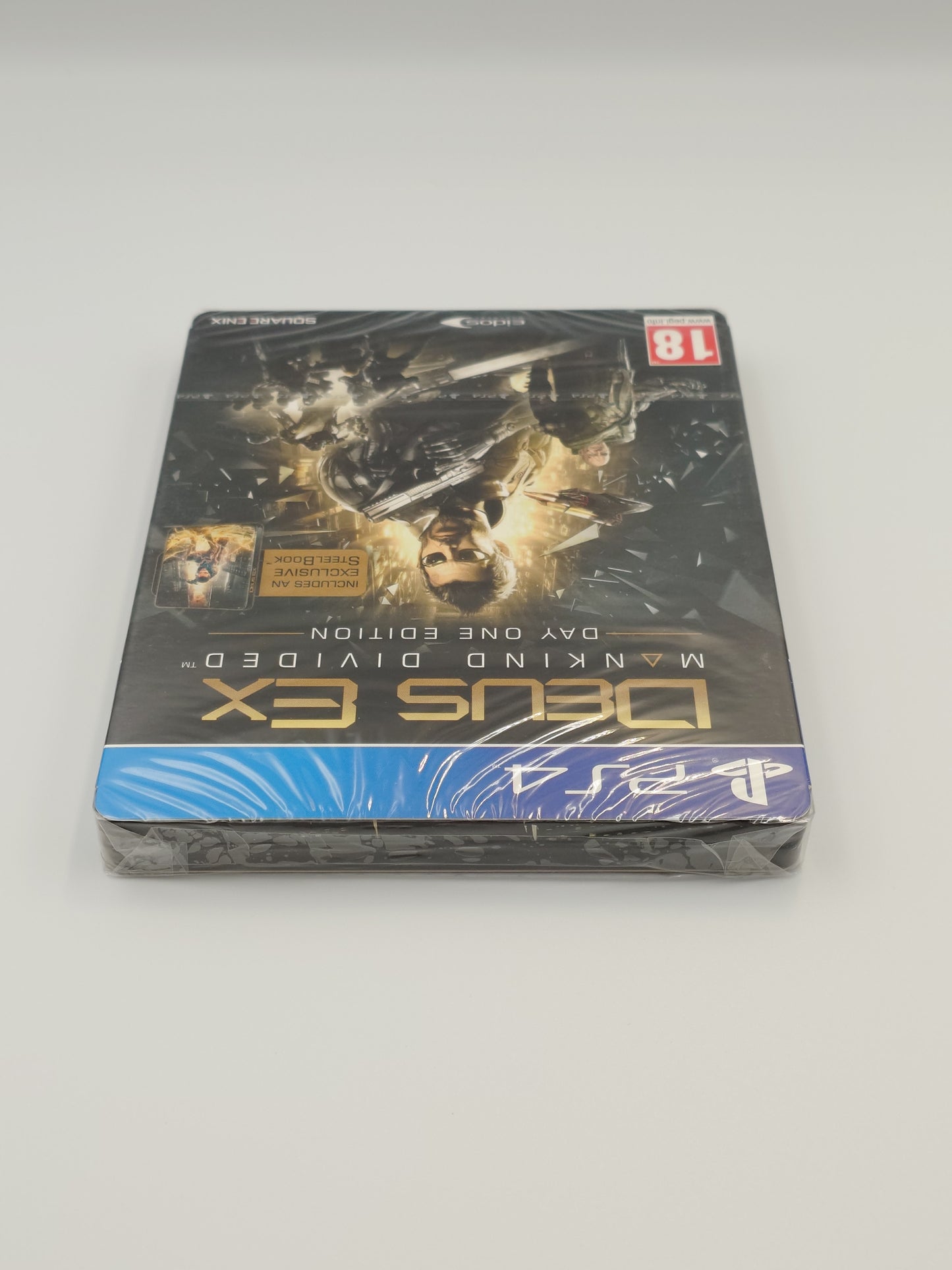 Deus Ex: Mankind Divided – Day One Steelbook Edition (PS4, UK PAL) – Factory Sealed