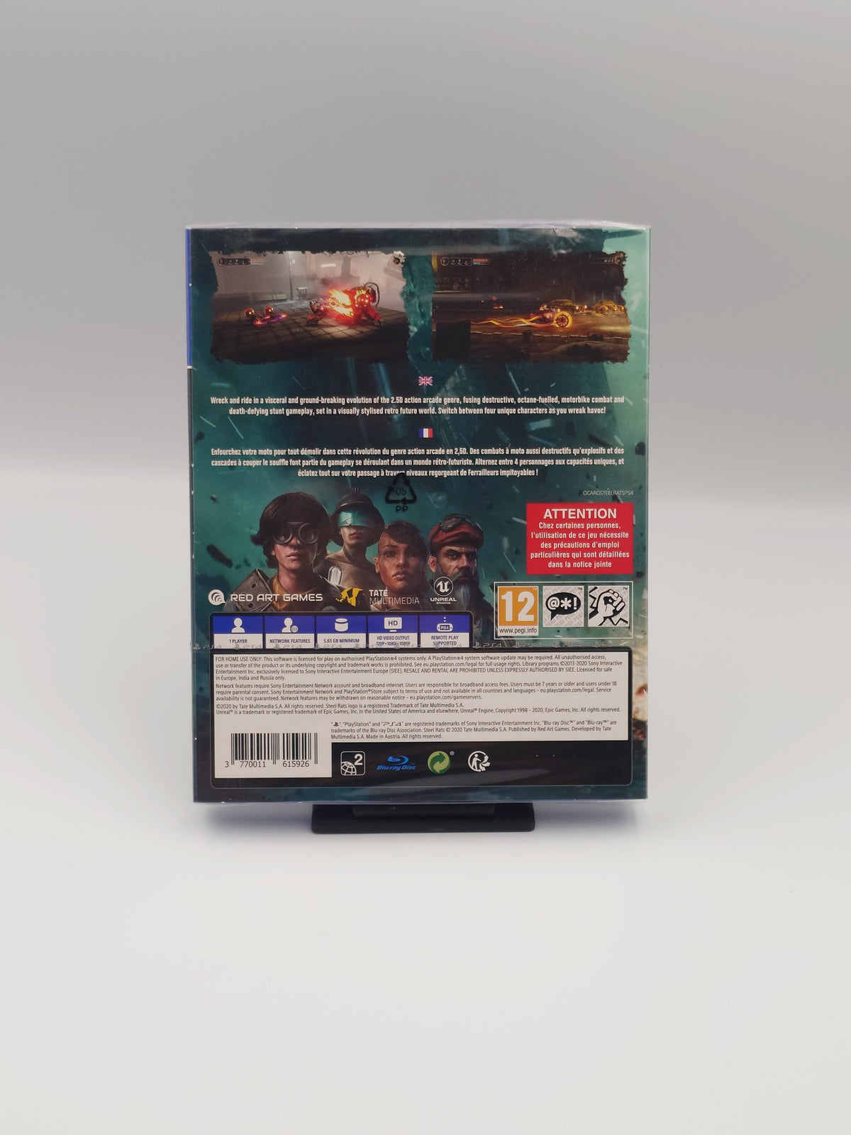 Steel Rats (PS4, PAL) - Factory Sealed