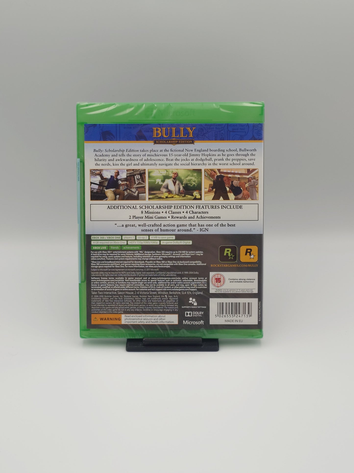 Bully: Scholarship Edition (Xbox One / Xbox 360, PAL) – Factory Sealed