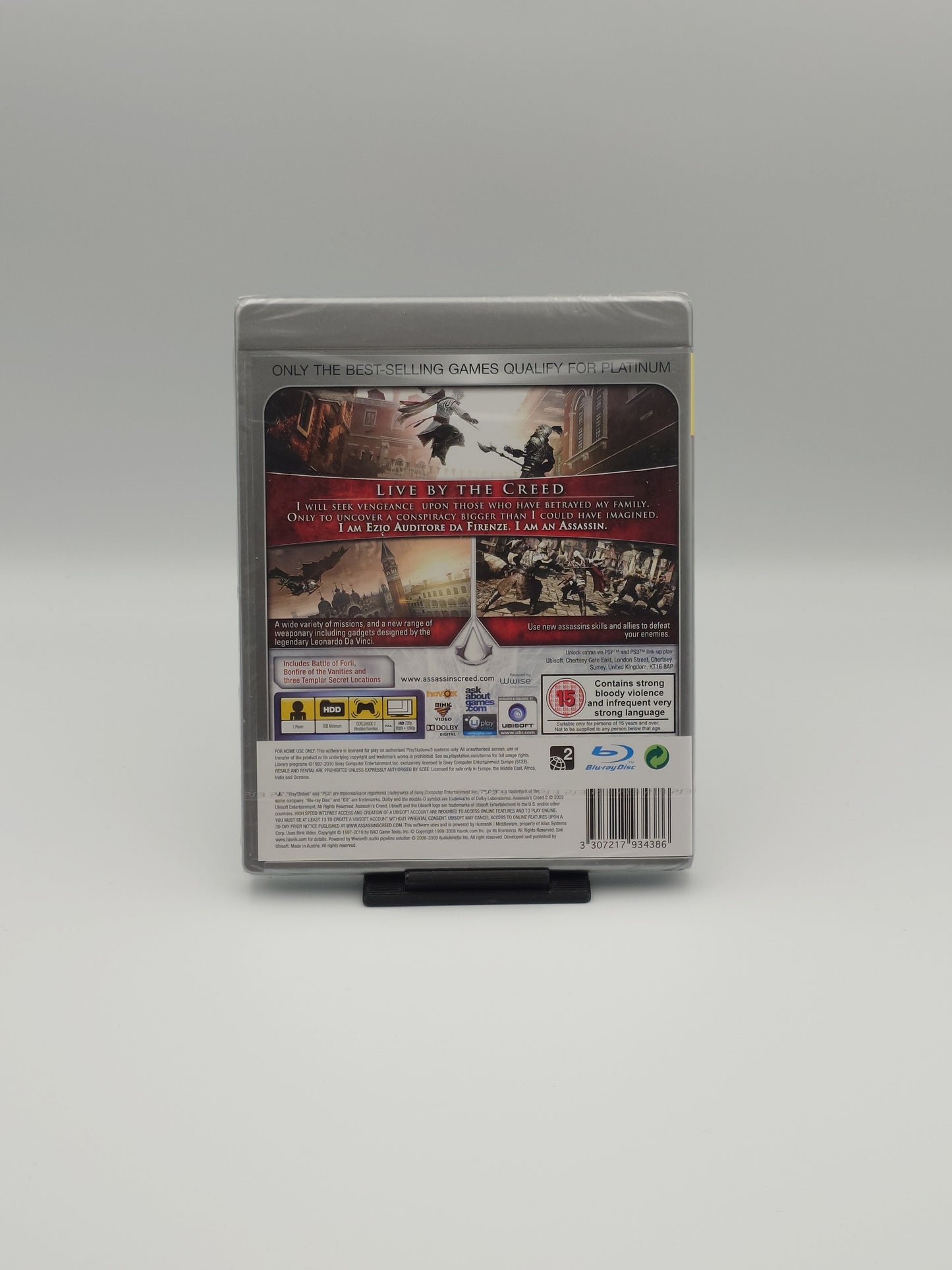 Assassin's Creed II: Game of the Year Edition (PS3 Platinum, UK PAL) – Factory Sealed