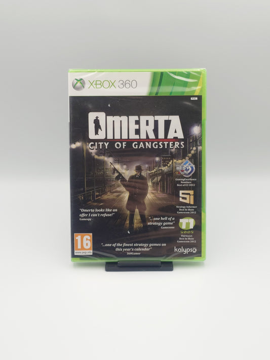Omerta: City of Gangsters (Xbox 360, PAL) – Factory Sealed