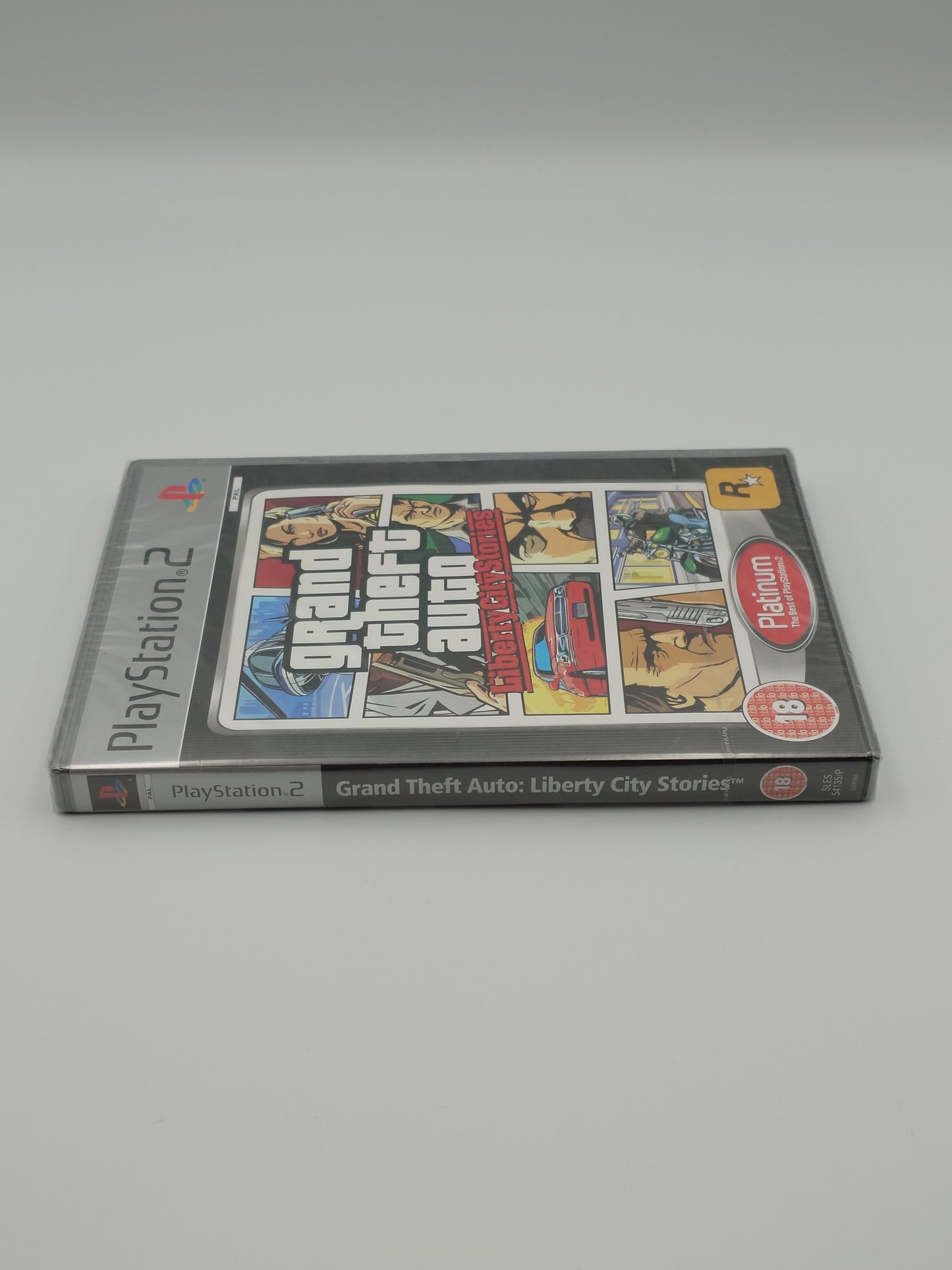 Grand Theft Auto: Liberty City Stories (PS2 Platinum, UK PAL) – Factory Sealed