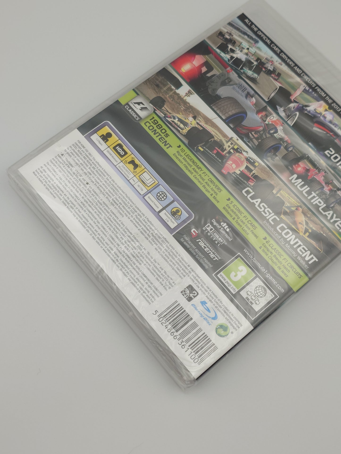 F1 2013 (PS3, UK PAL) – Factory Sealed