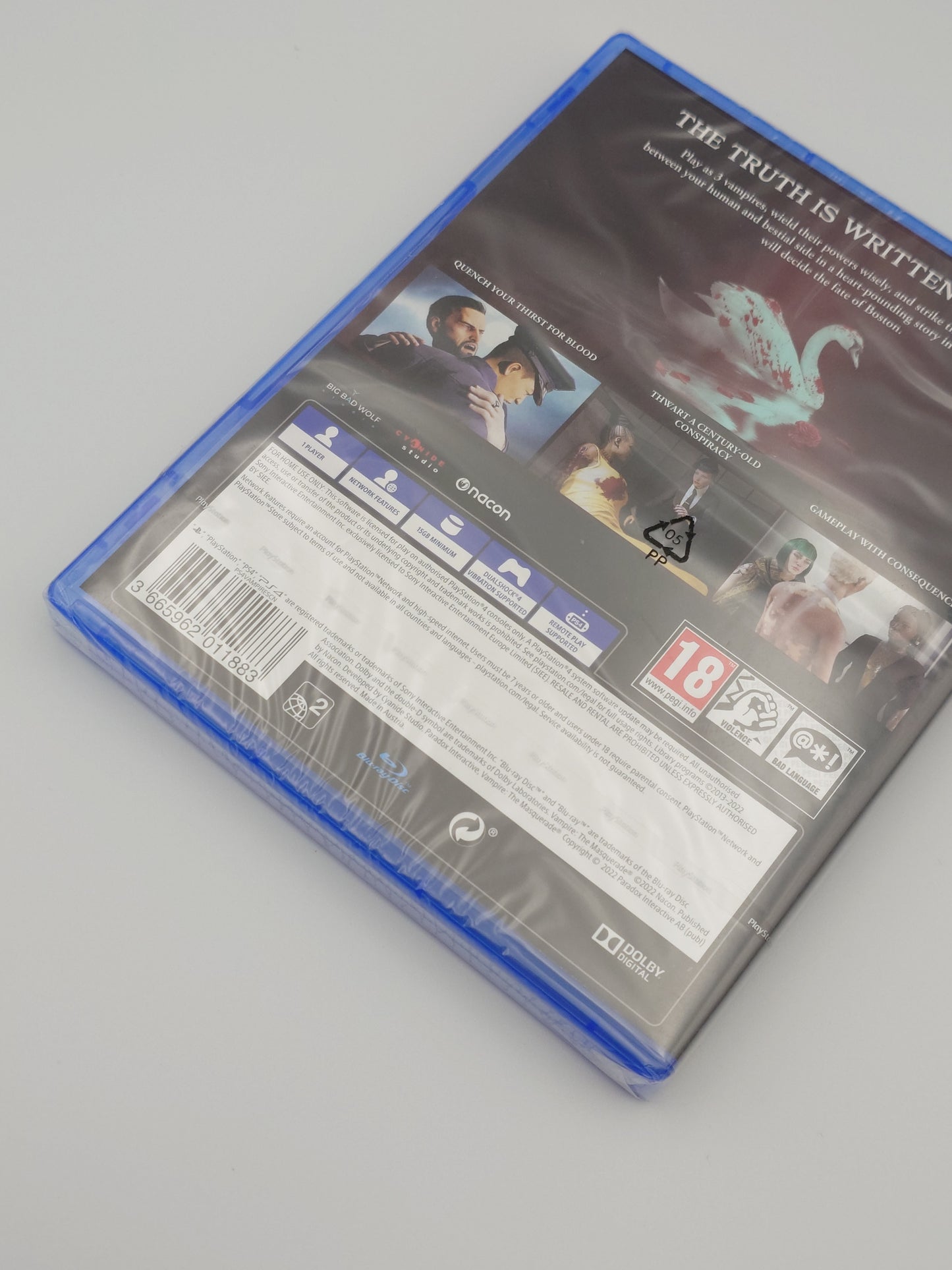 Vampire: The Masquerade: Swansong (PS4, UK PAL) – Factory Sealed