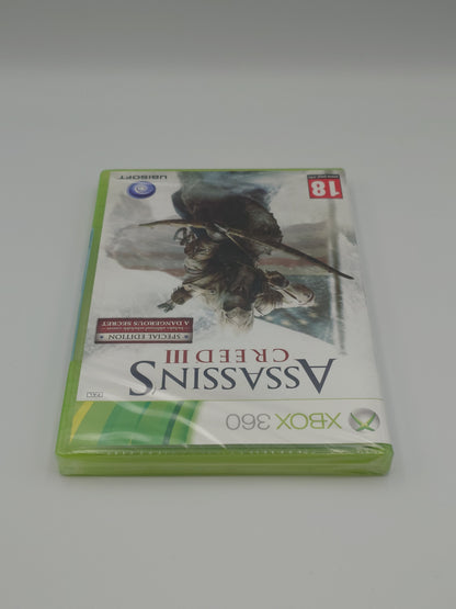 Assassin’s Creed 3 – Game Exclusive Special Edition (Xbox 360, PAL) – Factory Sealed