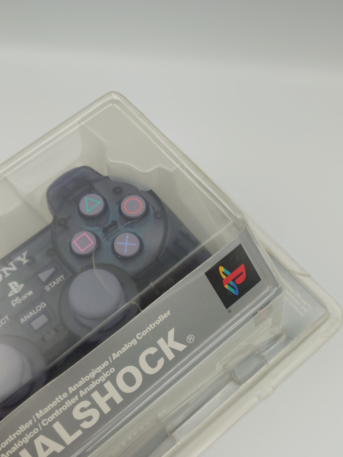 PlayStation 1 DualShock Controller - Slate Grey (PS1, PAL) - Factory Sealed