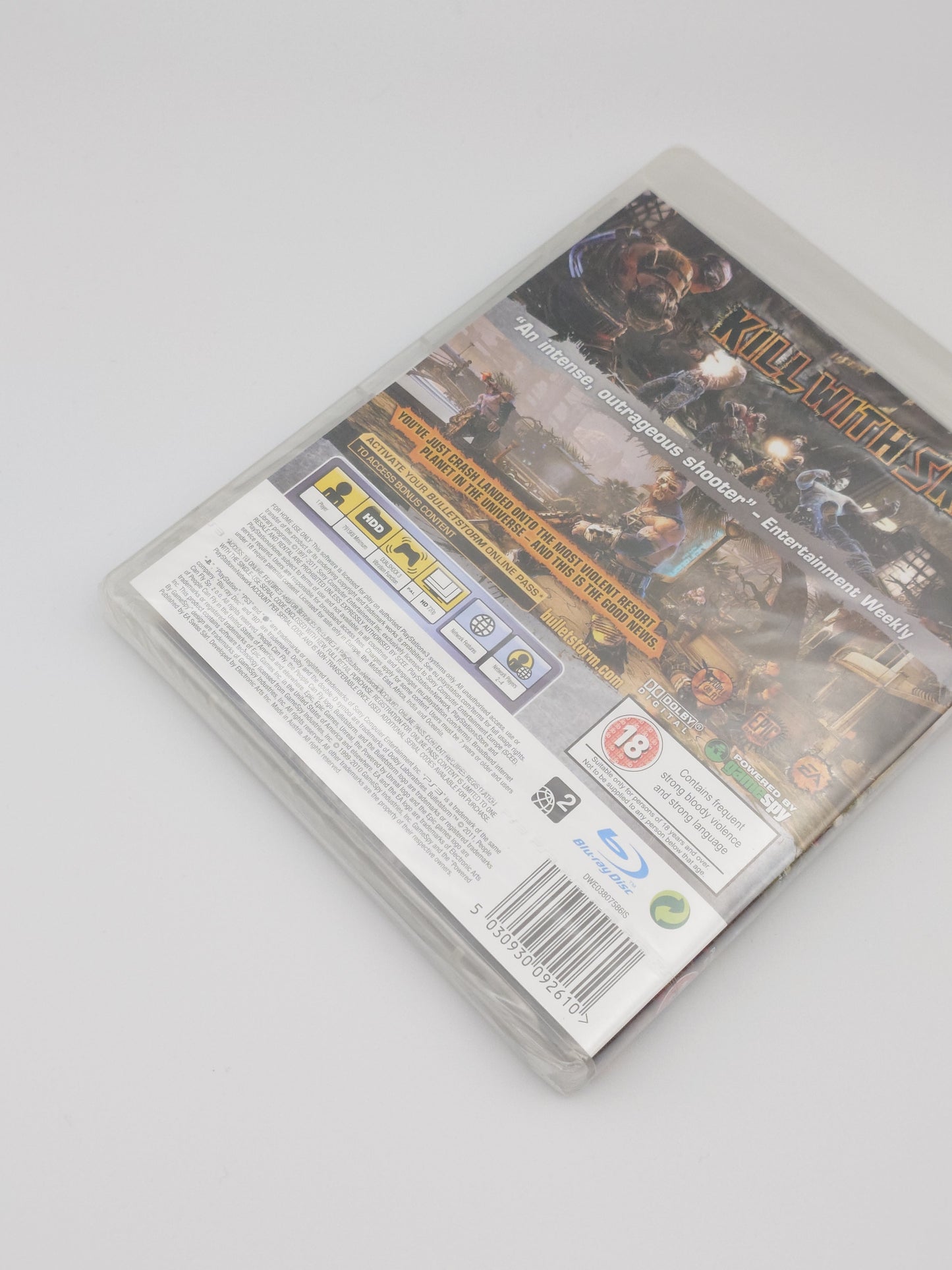 Bulletstorm (PS3, UK PAL) – Factory Sealed