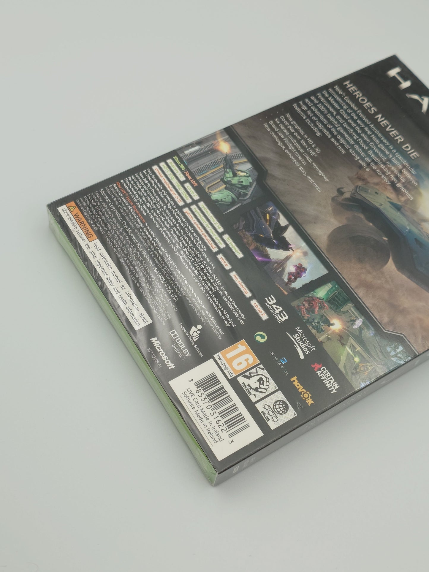 Halo: Combat Evolved – Anniversary Edition (Xbox 360, PAL) – Factory Sealed